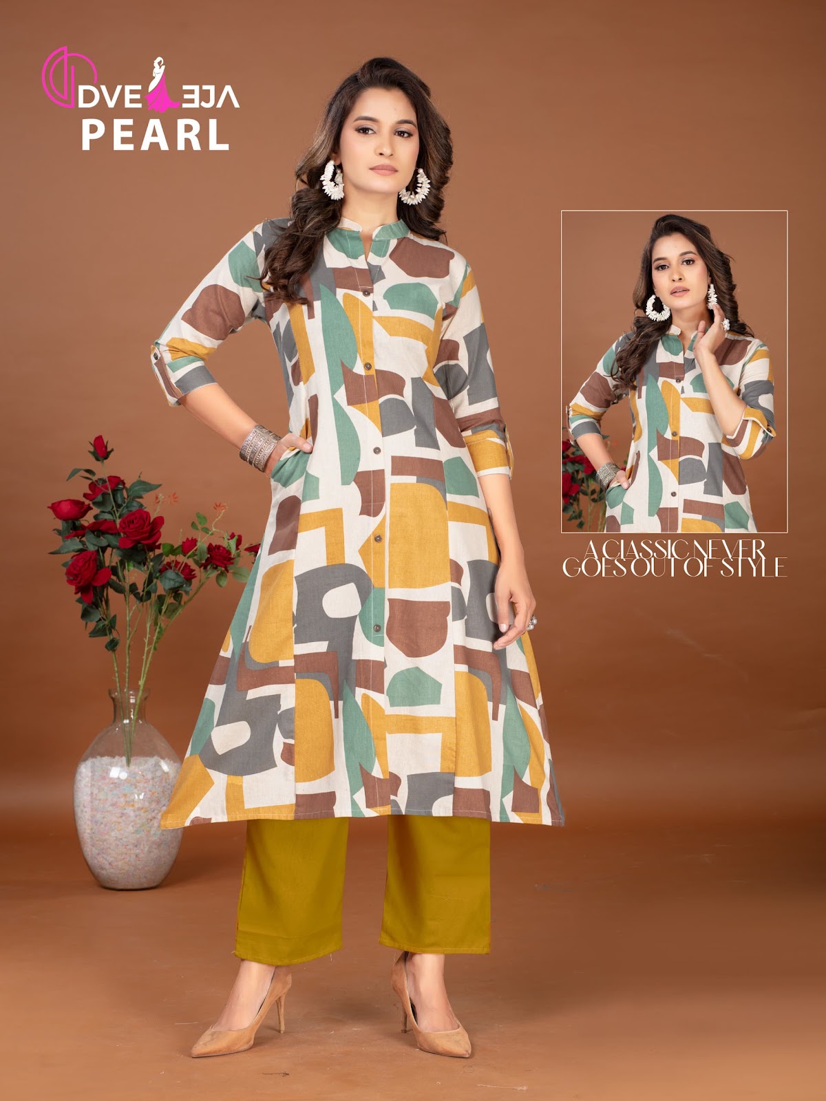 Pearl Series Dveeja Fashion Cotton Co Ord Set Exporter Ahmedabad