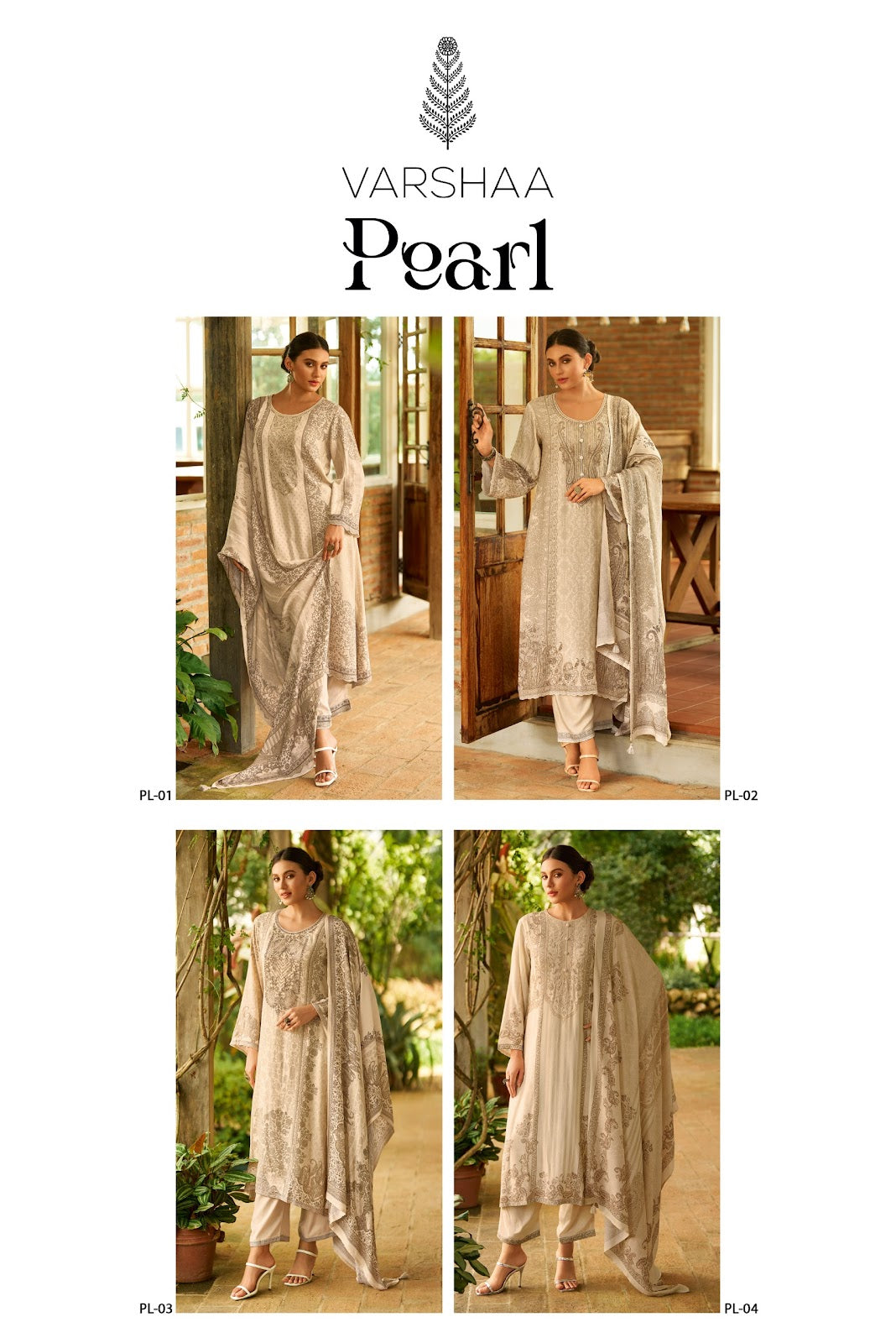 Pearl Varshaa Pashmina Suits Wholesale Price