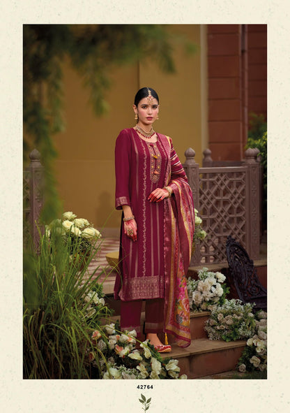 Pearl Vol 2 Kailee Fashion Viscose Simmer Readymade Pant Style Suits Supplier Ahmedabad