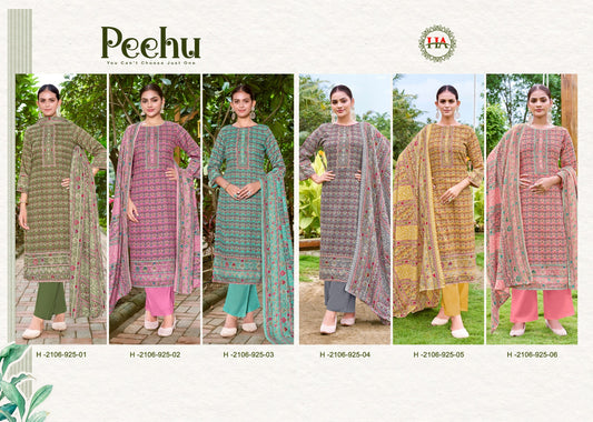 Peehu Harshit Fashion Pashmina Suits Wholesale Rate