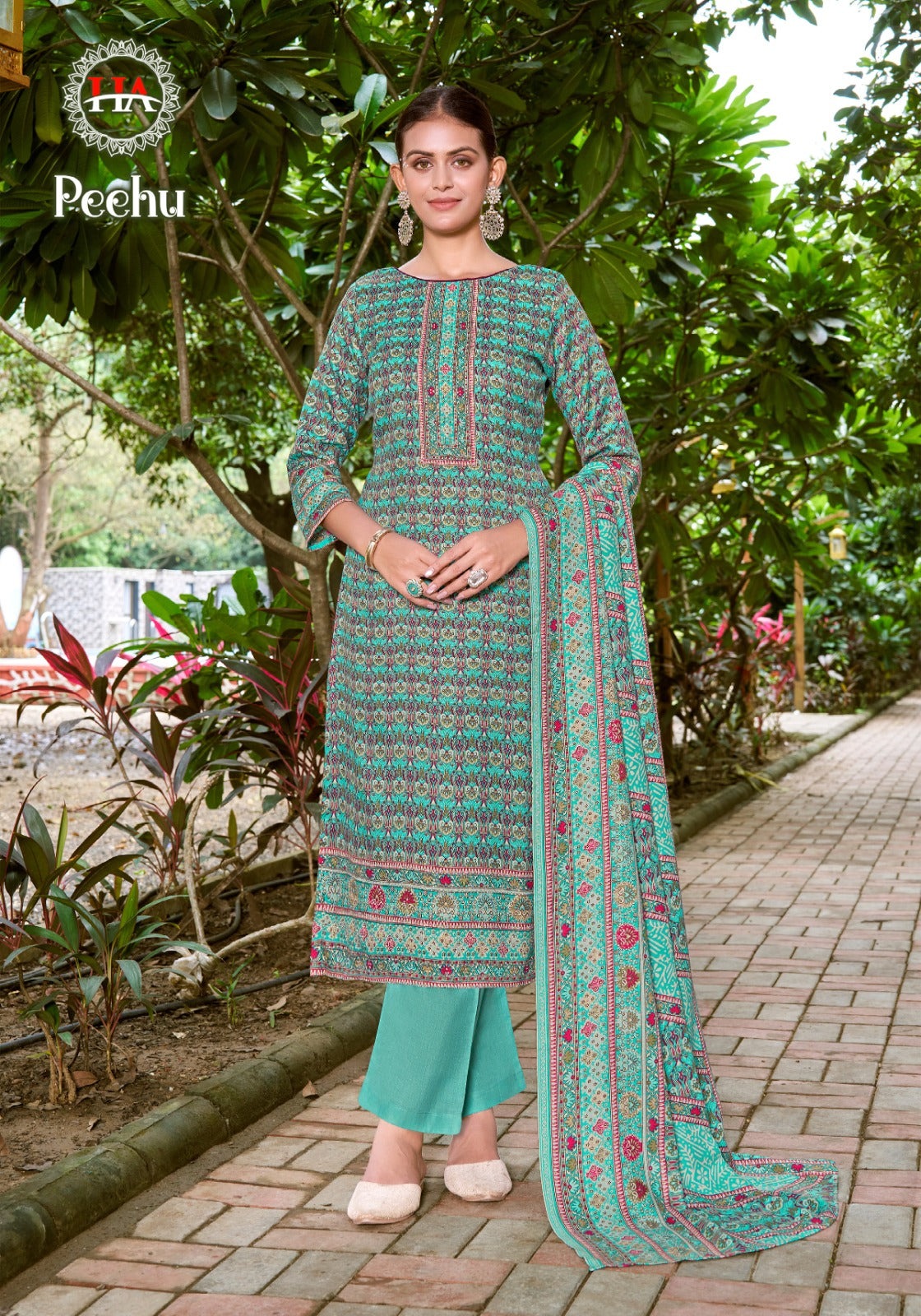 Peehu Harshit Fashion Pashmina Suits Wholesale Rate