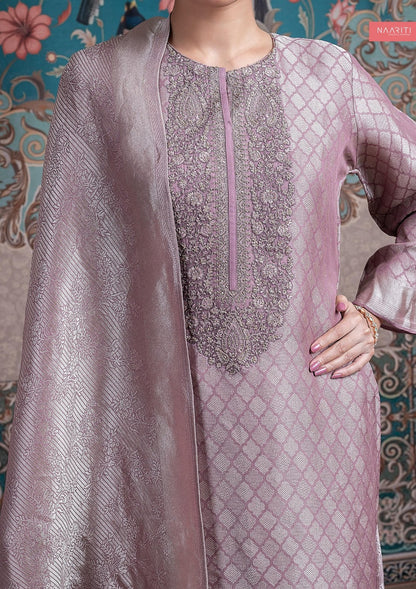 Peenal Naariti Tissue Silk Pant Style Suits Wholesaler India
