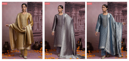 Peenal New Colours Naariti Silk Pant Style Suits Manufacturer Ahmedabad