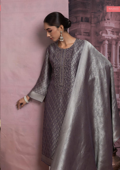 Peenal New Colours Naariti Silk Pant Style Suits Manufacturer Ahmedabad