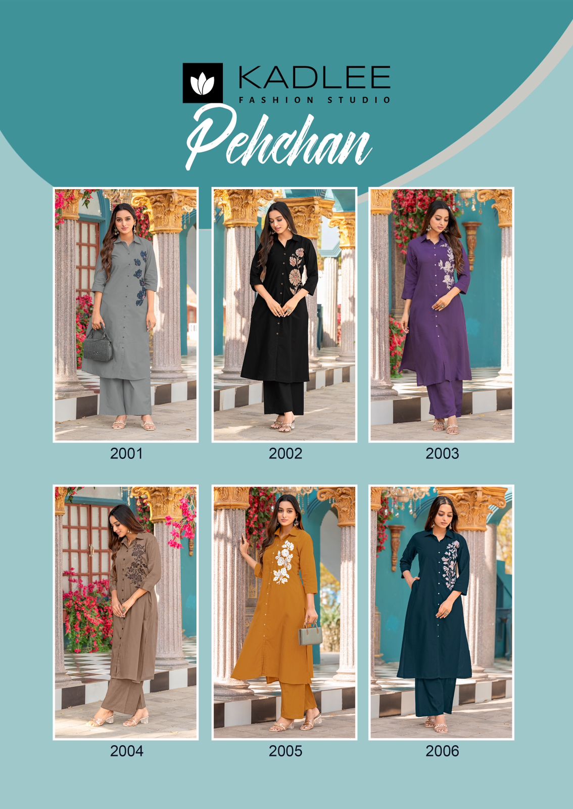 Pehchan Kadlee Rayon Co Ord Set Wholesale Rate