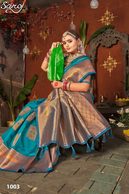 Peheli Pasand Silk Vol 1 Saroj Sarees Wholesaler India