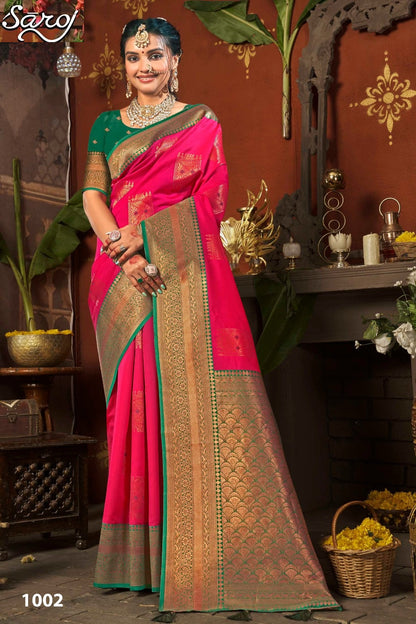 Peheli Pasand Silk Vol 1 Saroj Sarees Wholesaler India