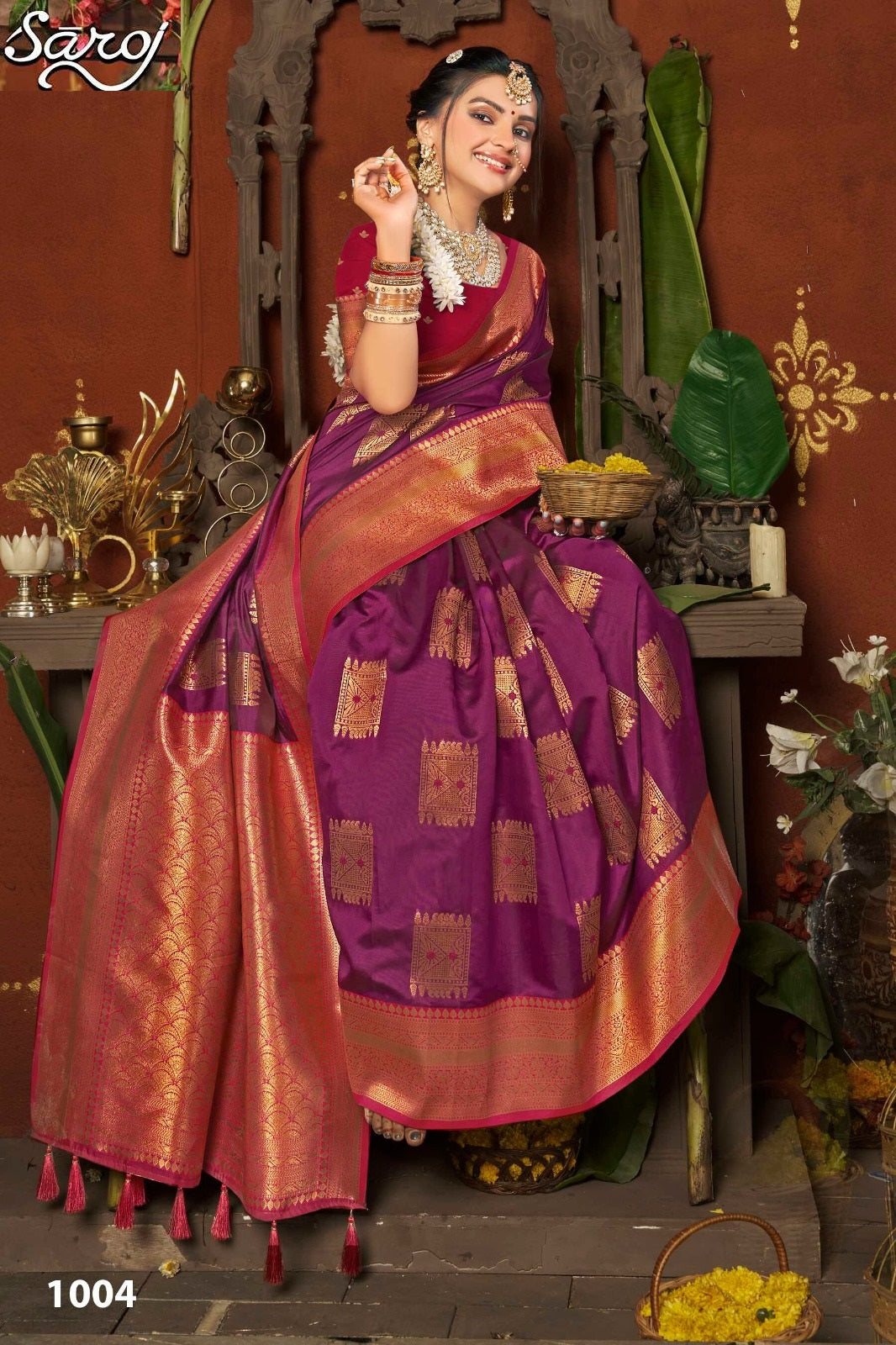 Peheli Pasand Silk Vol 1 Saroj Sarees Wholesaler India