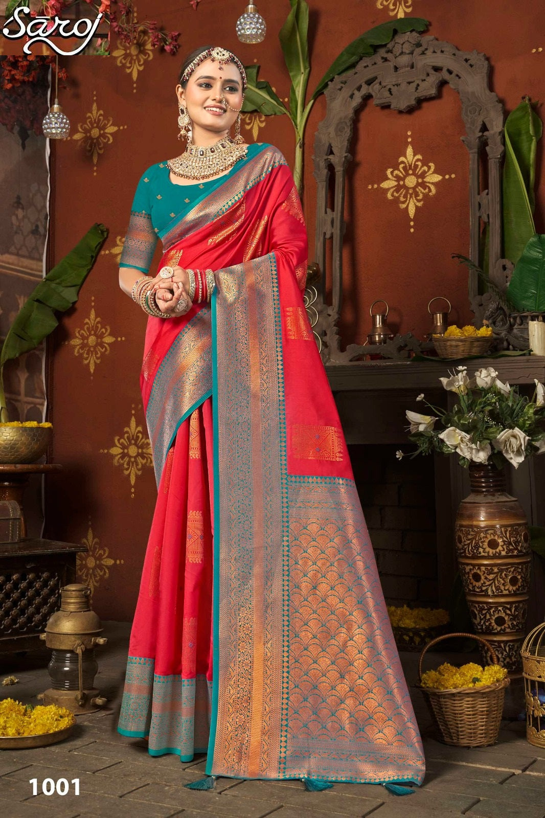 Peheli Pasand Silk Vol 1 Saroj Sarees Wholesaler India