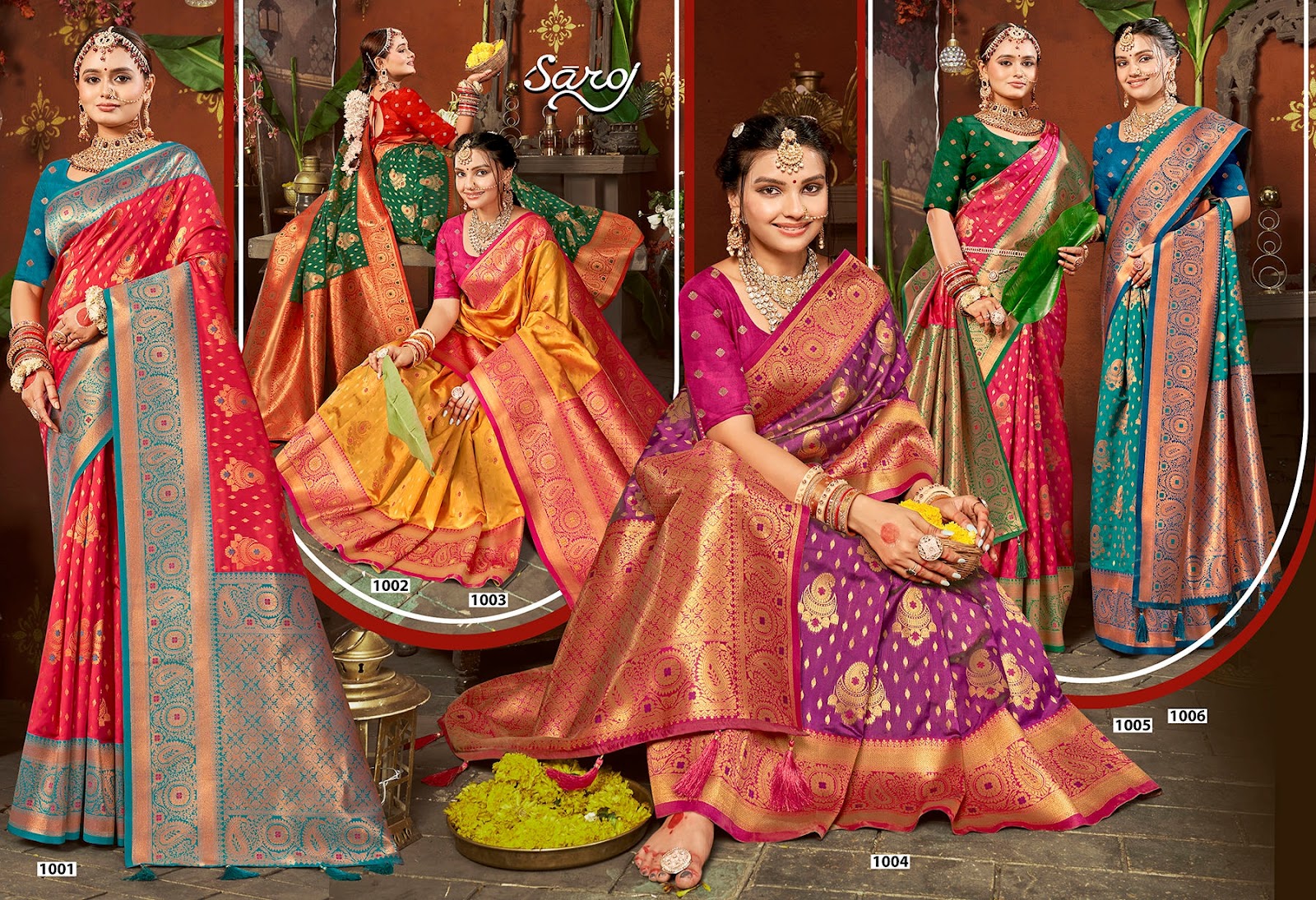 Peheli Pasand Silk Vol 3 Saroj Sarees Manufacturer Gujarat