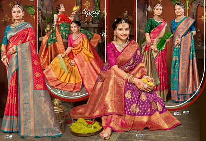 Peheli Pasand Silk Vol 3 Saroj Sarees Manufacturer Gujarat