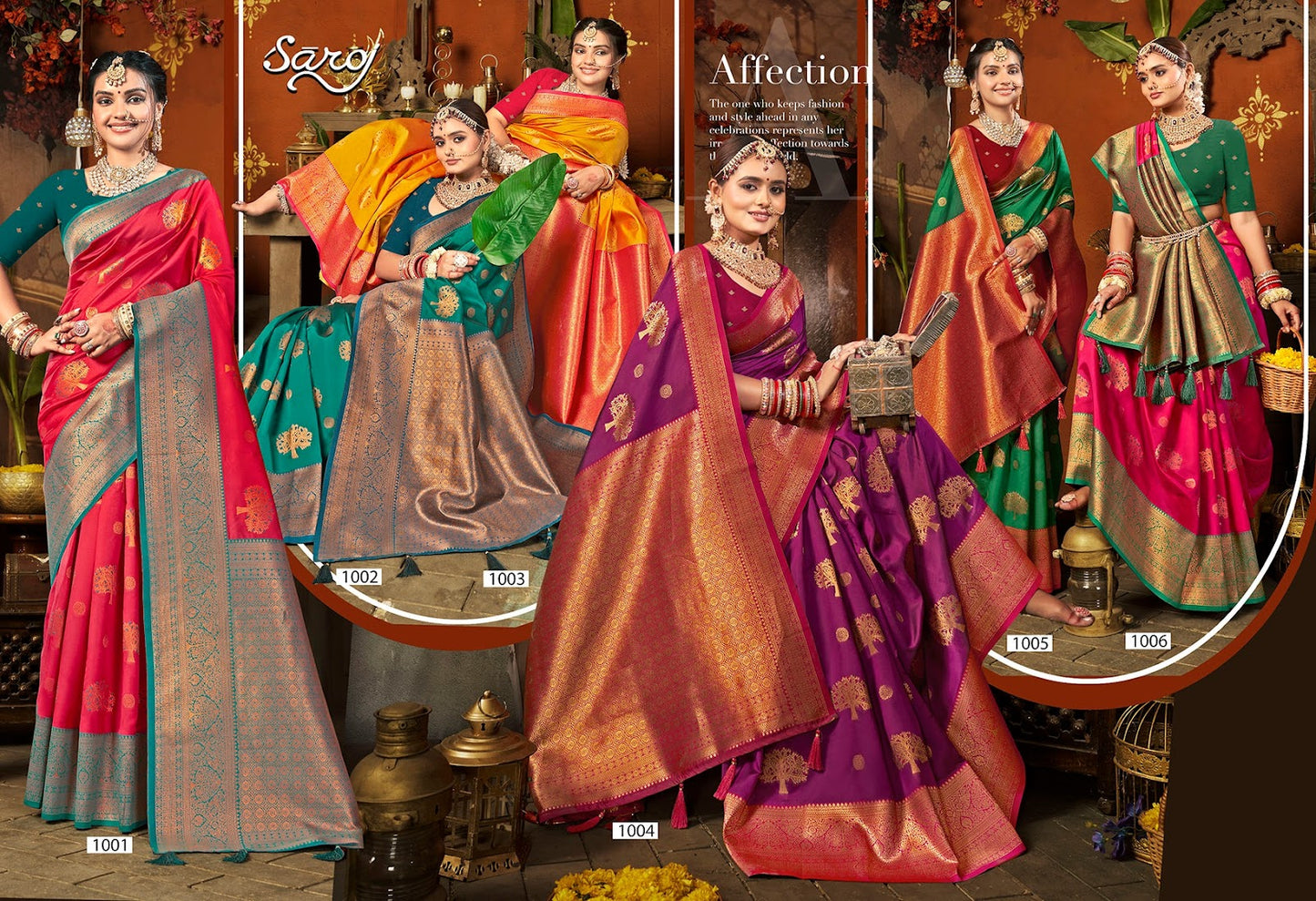 Peheli Pasand Silk Vol 4 Saroj Sarees Supplier Gujarat
