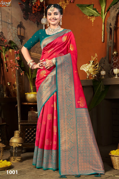 Peheli Pasand Silk Vol 4 Saroj Sarees Supplier Gujarat