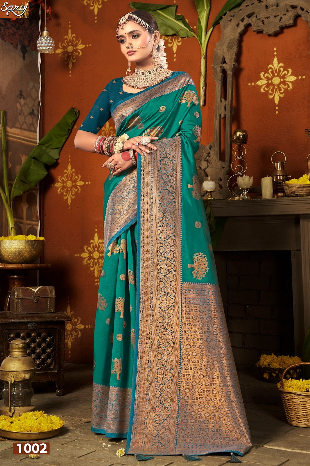 Peheli Pasand Silk Vol 4 Saroj Sarees Supplier Gujarat