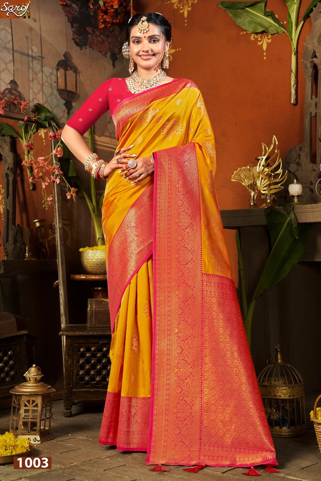 Peheli Pasand Silk Vol 4 Saroj Sarees Supplier Gujarat