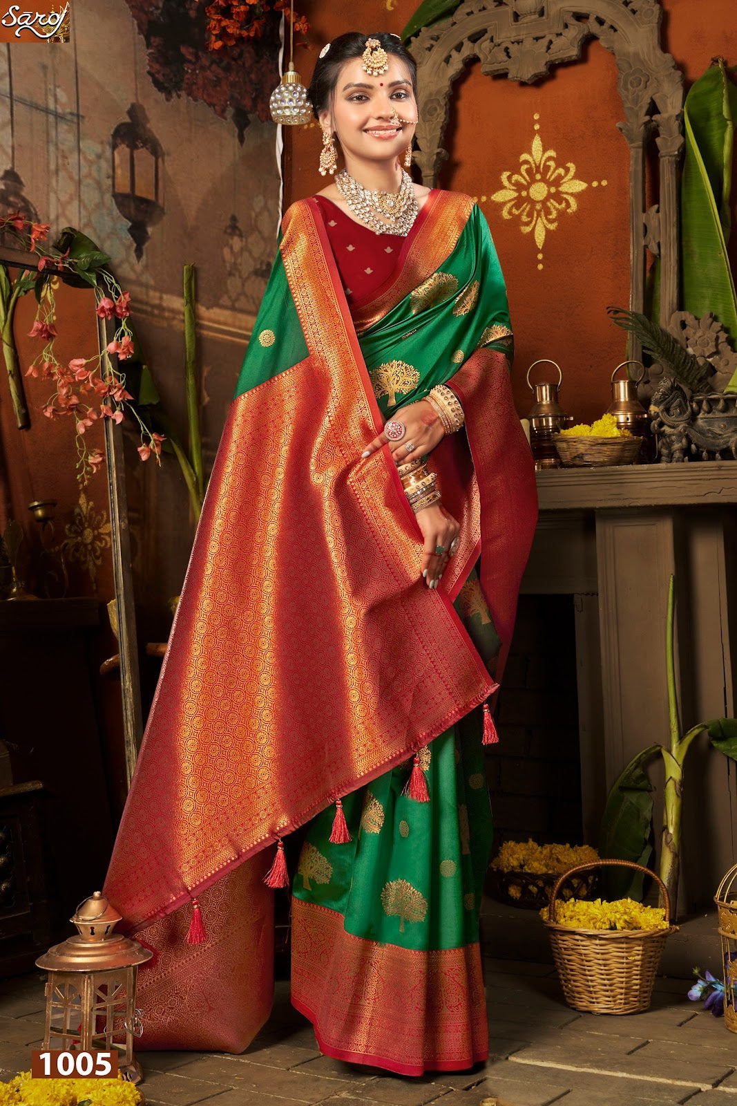 Peheli Pasand Silk Vol 4 Saroj Sarees Supplier Gujarat