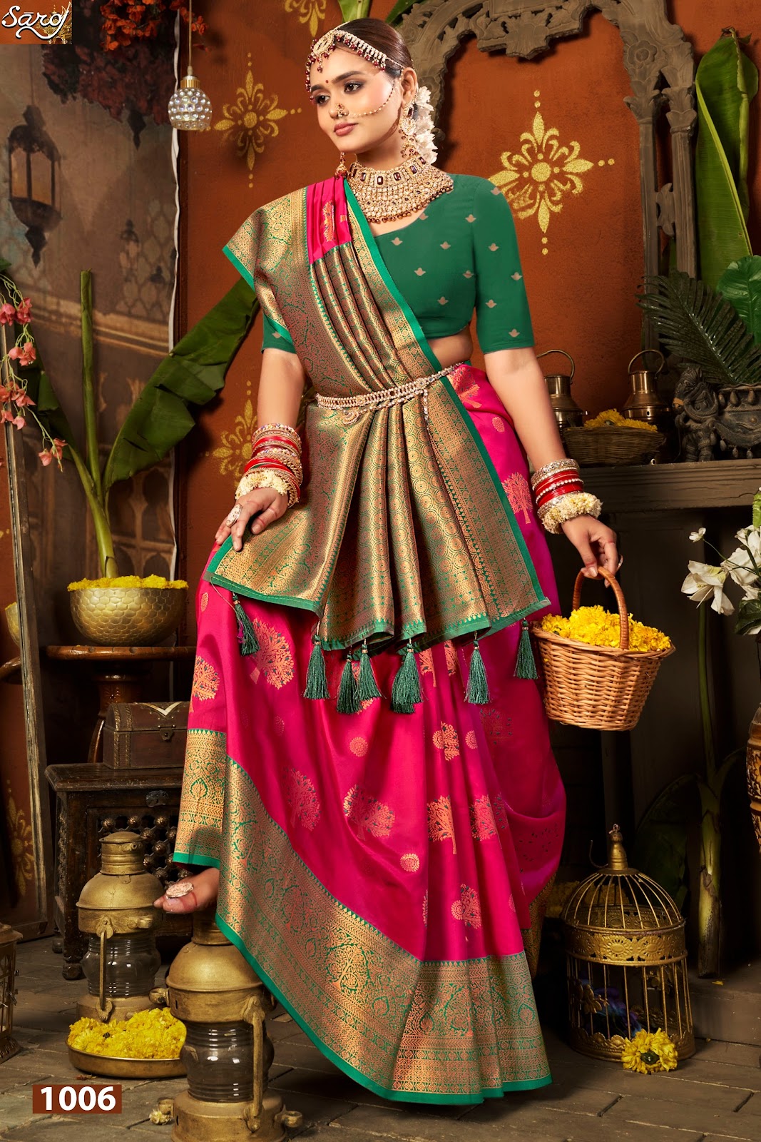 Peheli Pasand Silk Vol 4 Saroj Sarees Supplier Gujarat
