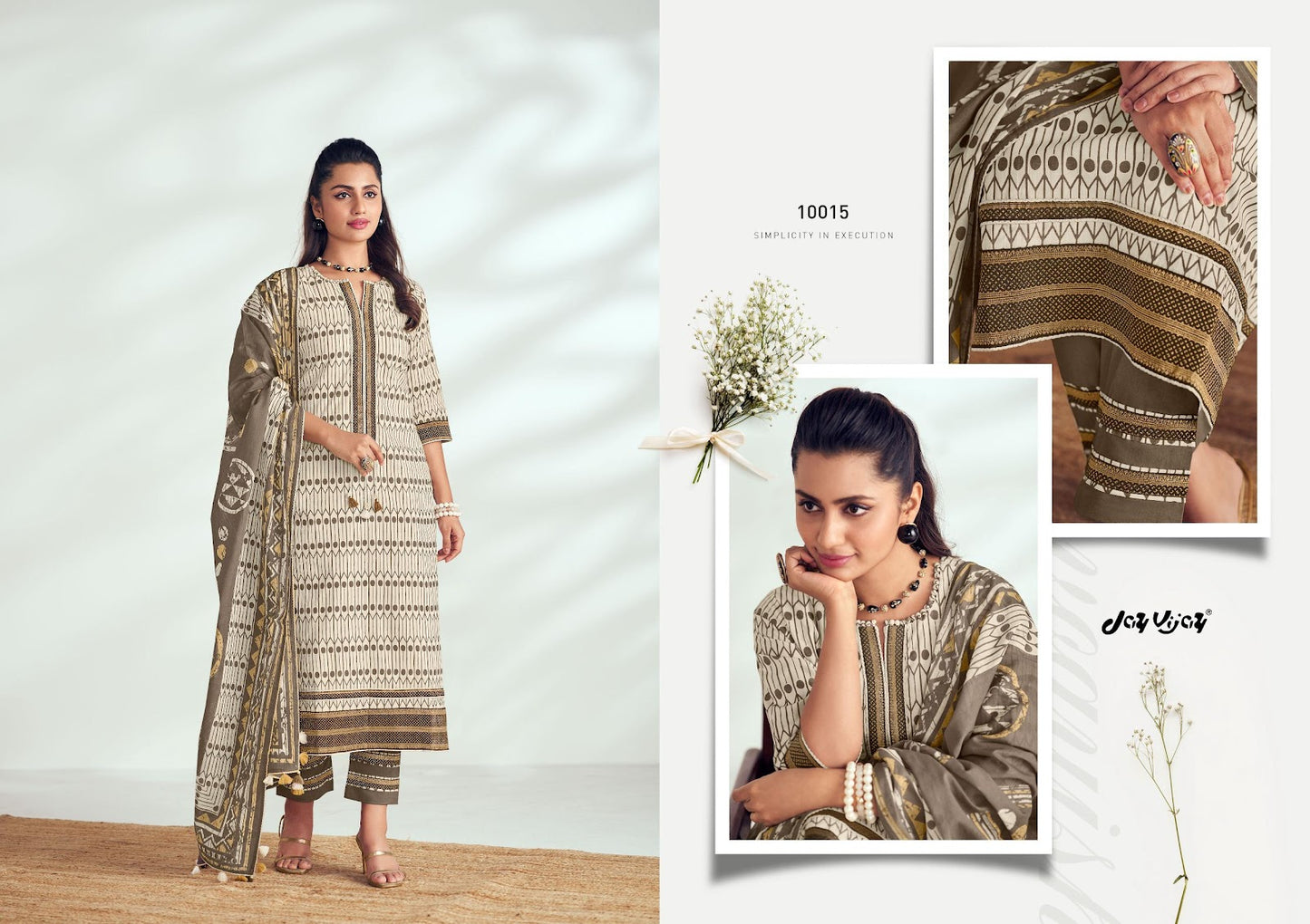 Pehnava Jay Vijay Moga Silk Pant Style Suits Manufacturer