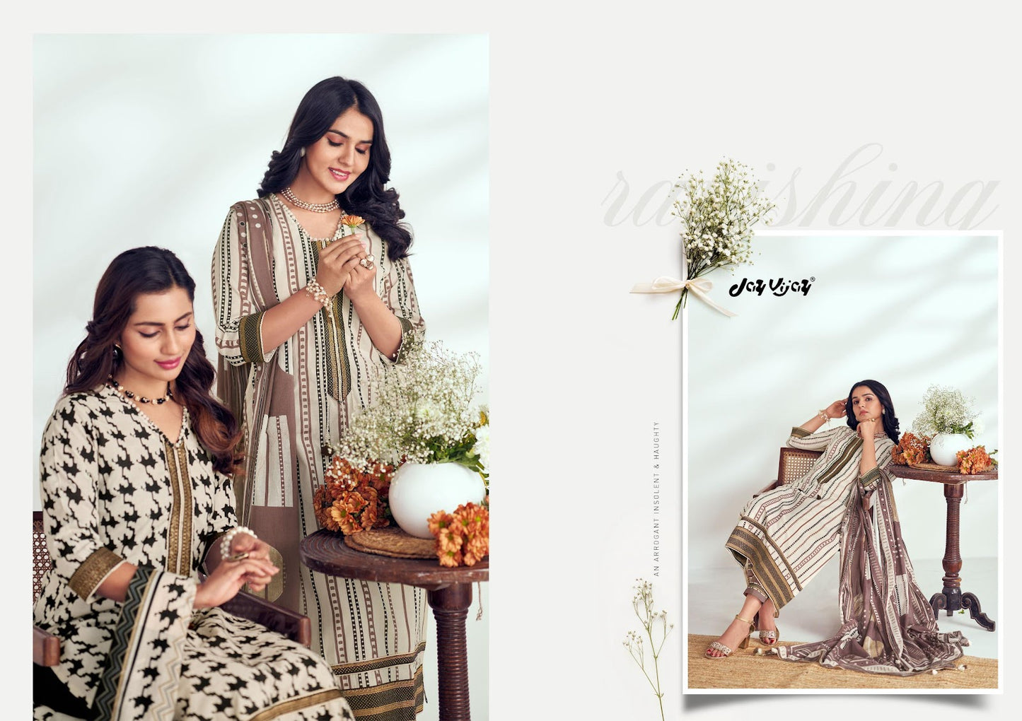 Pehnava Jay Vijay Moga Silk Pant Style Suits Manufacturer