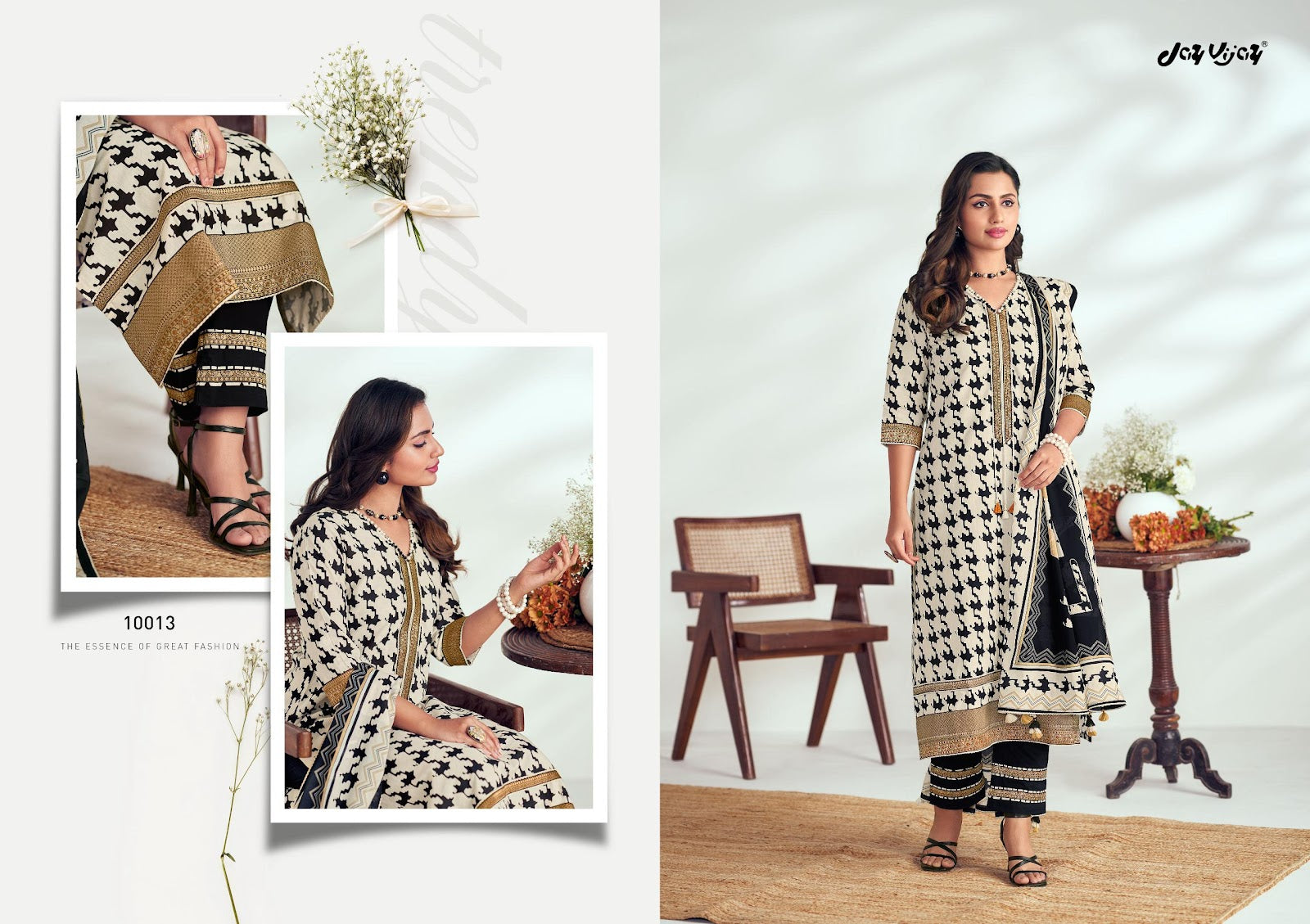 Pehnava Jay Vijay Moga Silk Pant Style Suits Manufacturer