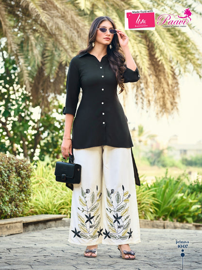 Pehnava Paavi Liva Rayon Co Ord Set Manufacturer India