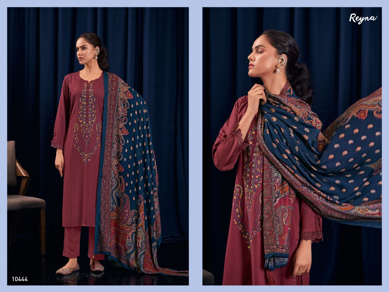 Pehnava Reyna Pashmina Suits Manufacturer Ahmedabad