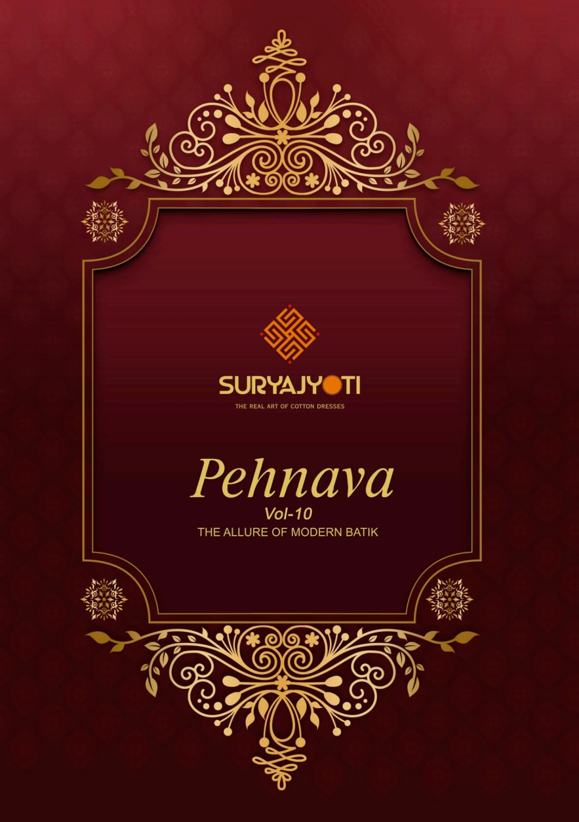 Pehnava Vol 10 Suryajyoti Cotton Dress Material Exporter