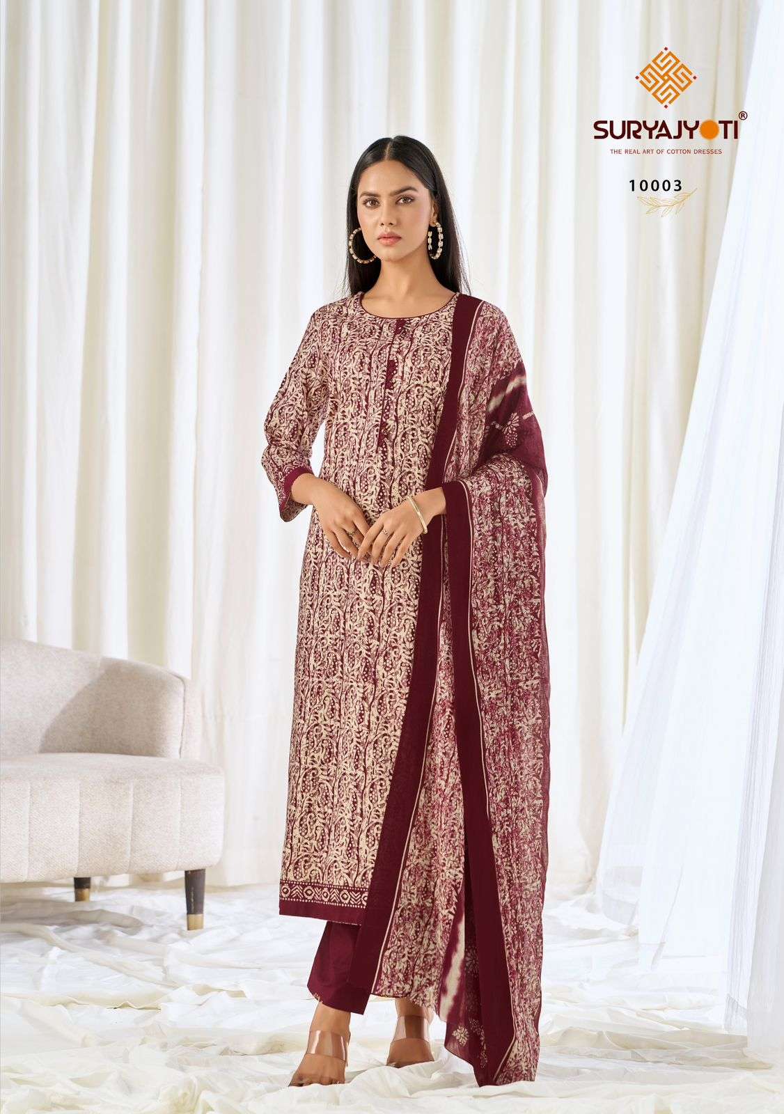 Pehnava Vol 10 Suryajyoti Readymade Cotton Pant Suits Wholesaler Ahmedabad