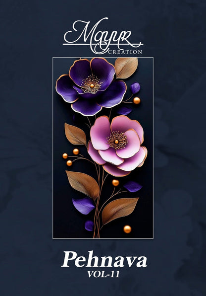 Pehnava Vol 11 Mayur Creation Cotton Dress Material Supplier Ahmedabad