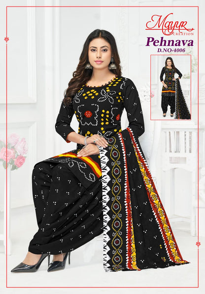 Pehnava Vol 4 Mayur Creation Cotton Dress Material Wholesale Price