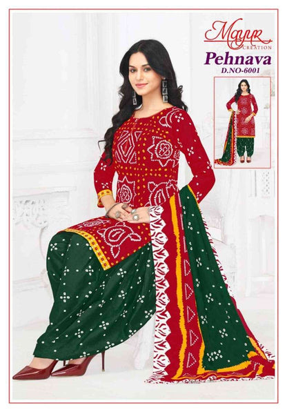 Pehnava Vol 6 Mayur Creation Cotton Dress Material Wholesaler India