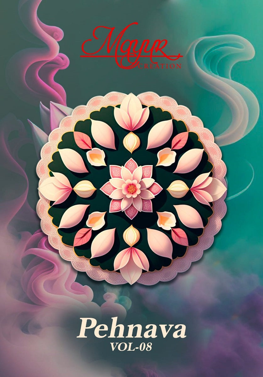 Pehnava Vol 8 Mayur Creation Cotton Dress Material Exporter India