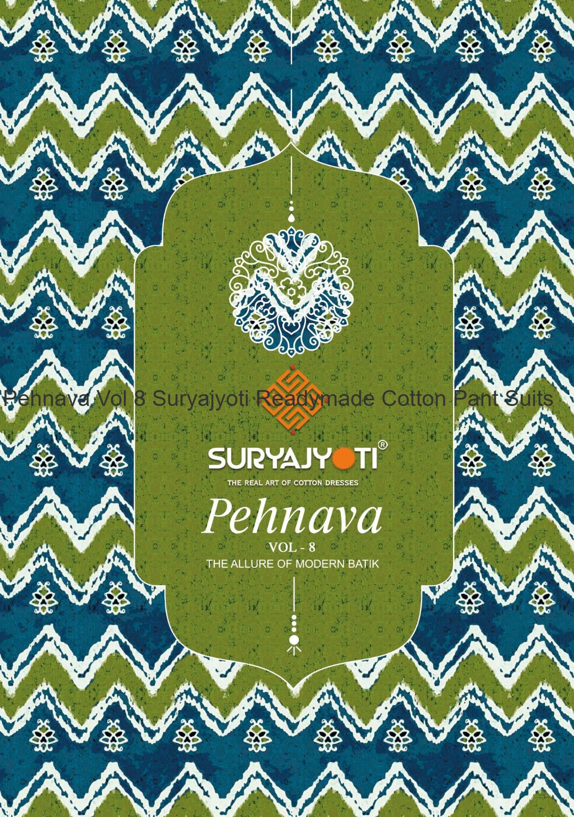 Pehnava Vol 8 Suryajyoti Cambric Readymade Cotton Pant Suits Wholesaler