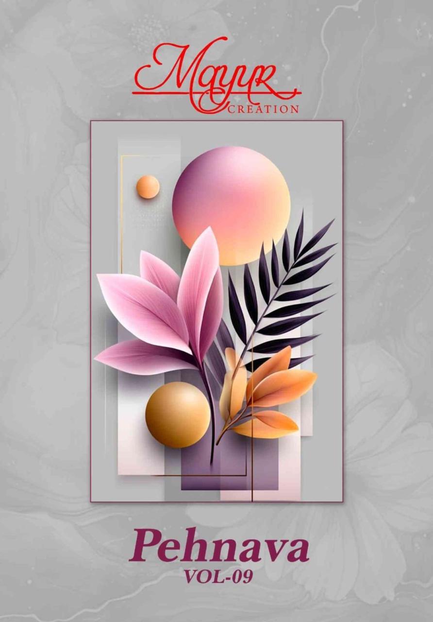 Pehnava Vol 9 Mayur Creation Cotton Dress Material Wholesaler Ahmedabad