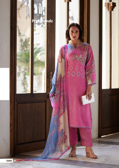 Petal Branch Prm Trendz Jam Cotton Pant Style Suits Manufacturer