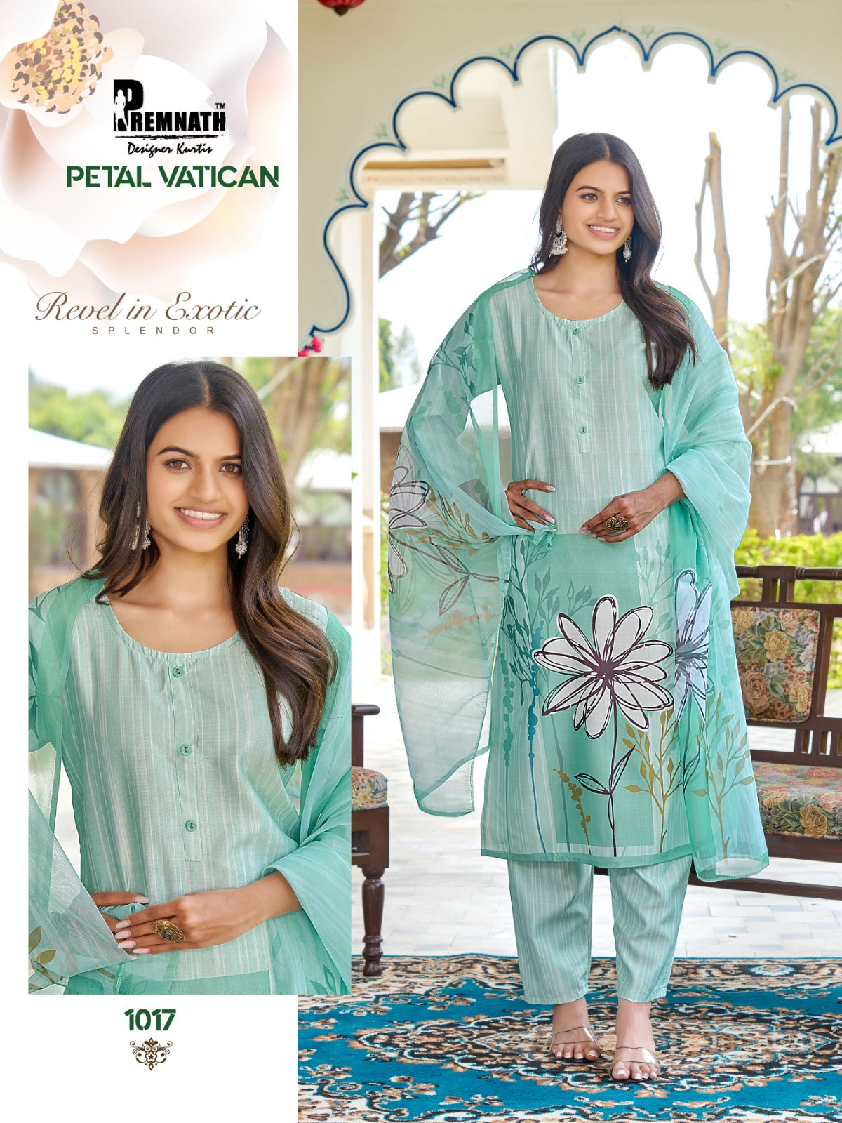 Petal Vatican Premnath Readymade Pant Style Suits Wholesale Price