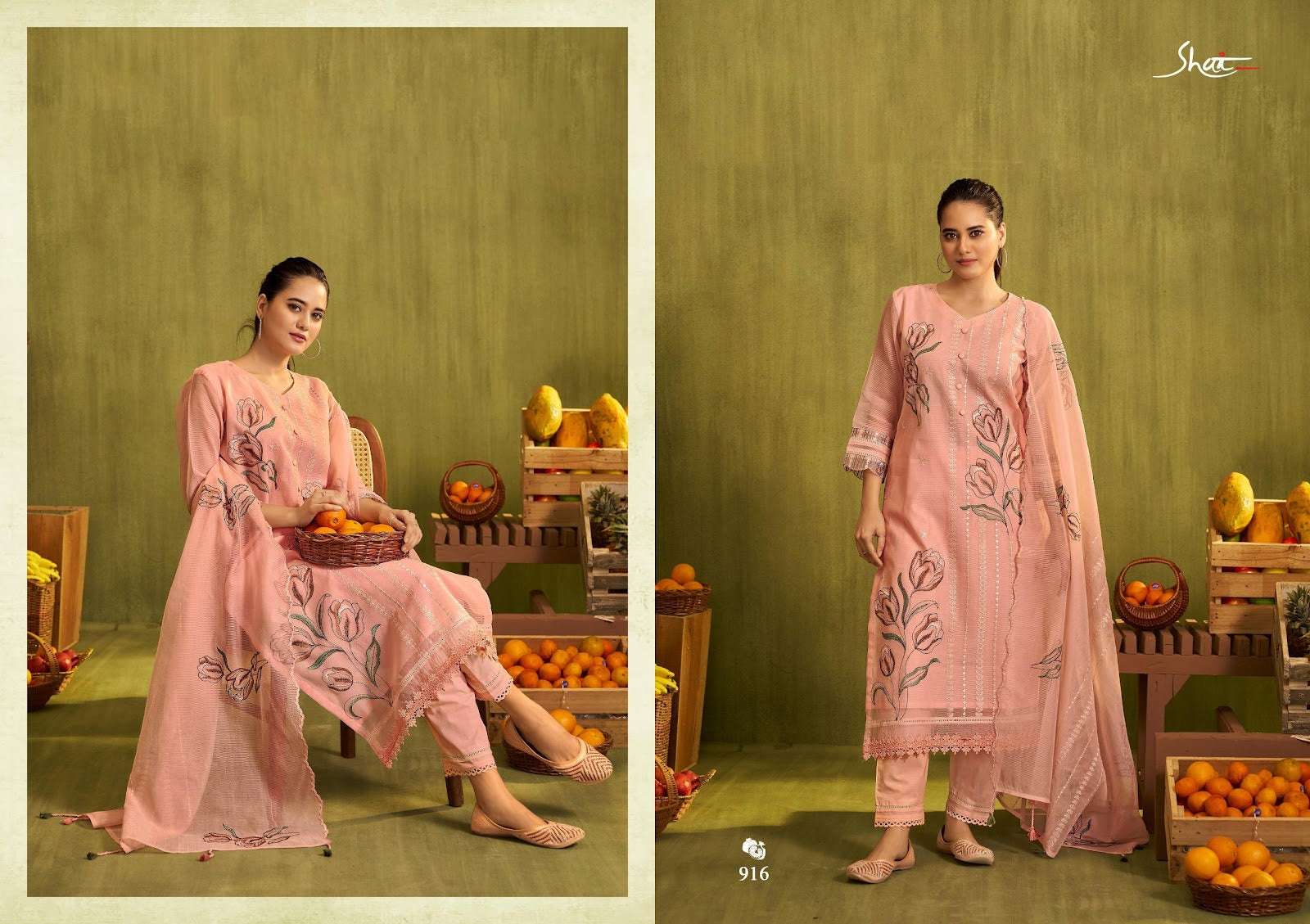Phal Jay Vijay Shai Pant Style Suits Wholesaler Gujarat
