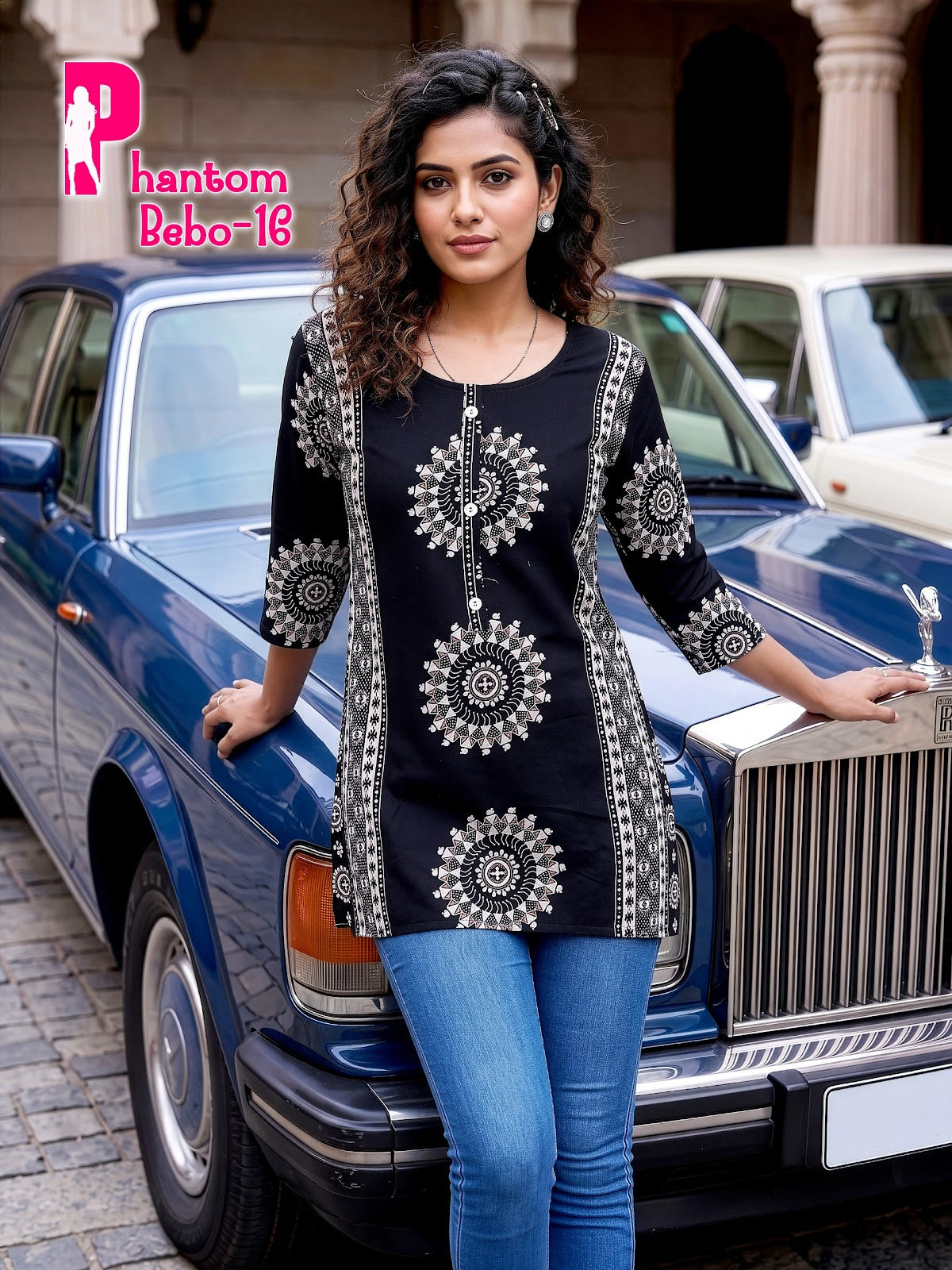 Phantom Bebo Prmnt Rayon Short Kurtis Wholesaler Gujarat