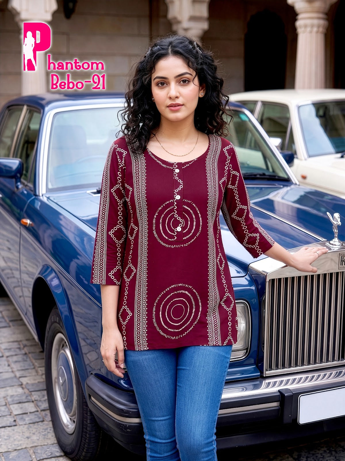 Phantom Bebo Prmnt Rayon Short Kurtis Wholesaler Gujarat