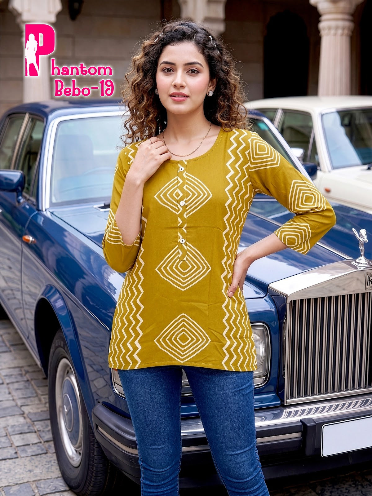 Phantom Bebo Prmnt Rayon Short Kurtis Wholesaler Gujarat