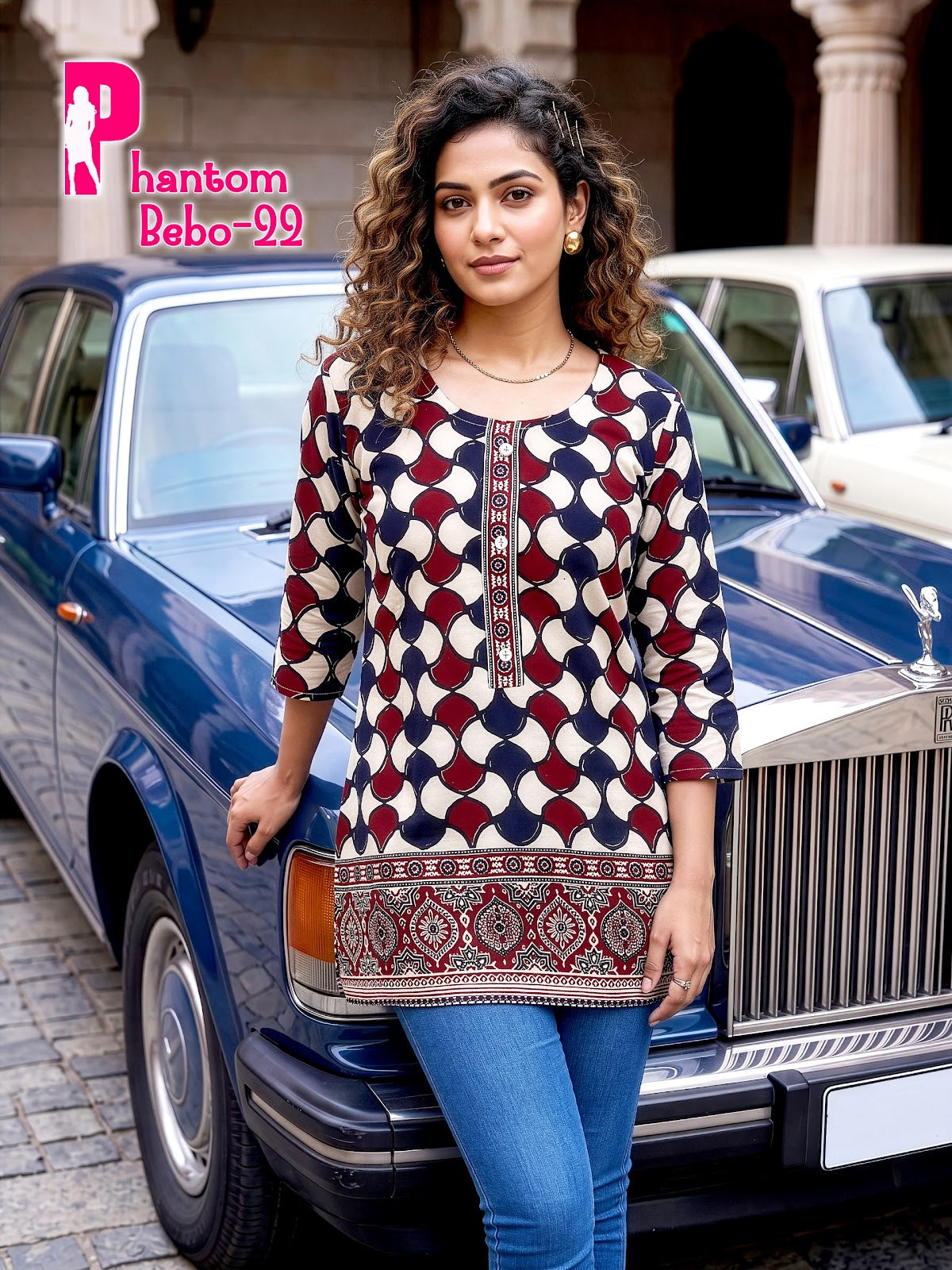 Phantom Bebo Prmnt Rayon Short Kurtis Wholesaler Gujarat