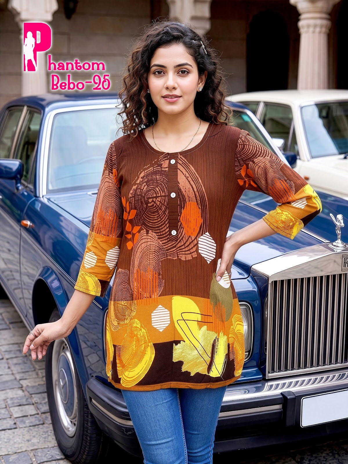 Phantom Bebo Prmnt Rayon Short Kurtis Wholesaler Gujarat