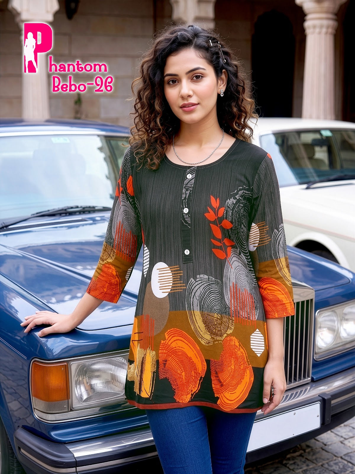 Phantom Bebo Prmnt Rayon Short Kurtis Wholesaler Gujarat
