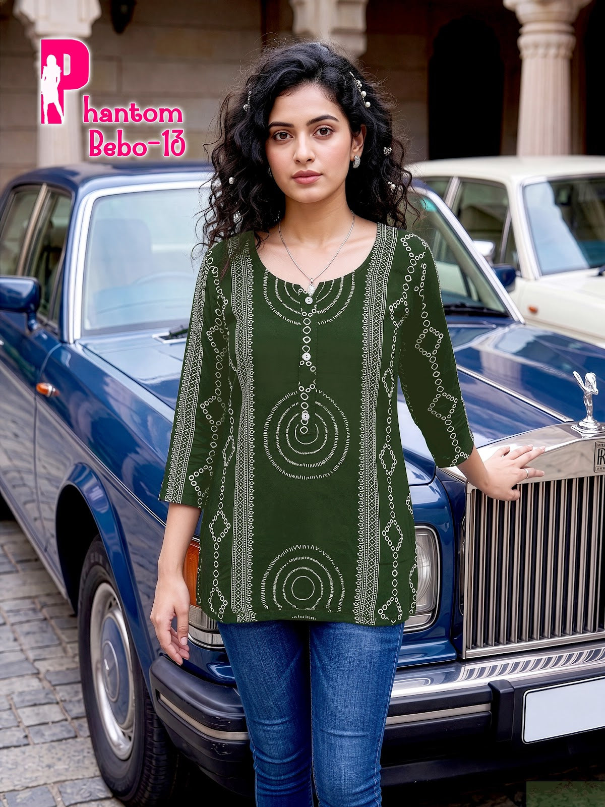 Phantom Bebo Prmnt Rayon Short Kurtis Wholesaler Gujarat