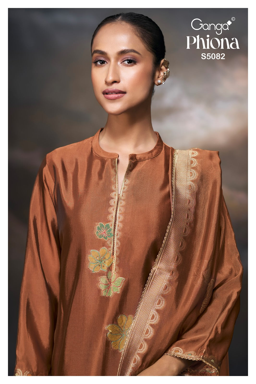 Phiona S5082 Ganga Woven Silk Plazzo Style Suits Wholesale Price