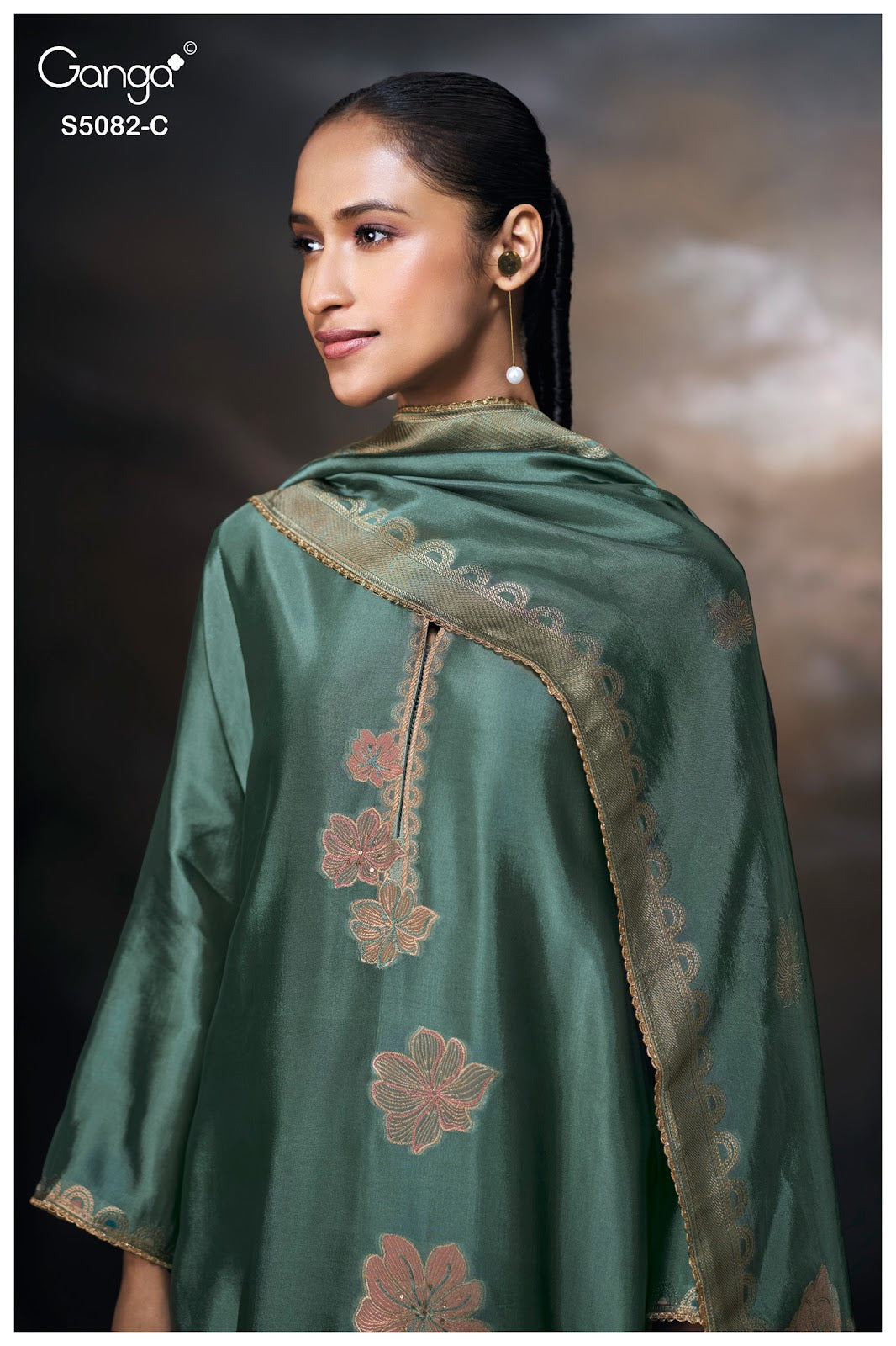 Phiona S5082 Ganga Woven Silk Plazzo Style Suits Wholesale Price