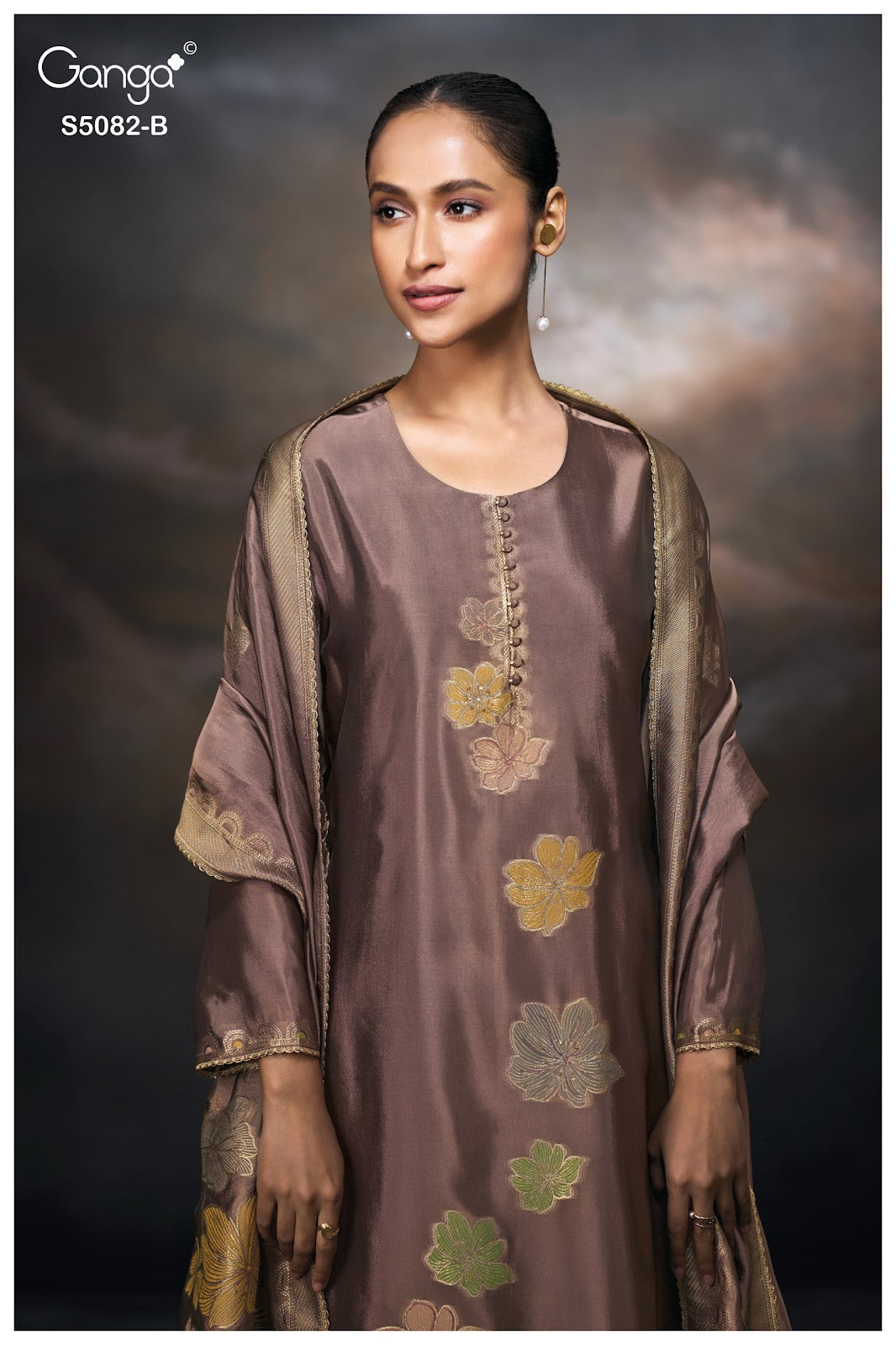 Phiona S5082 Ganga Woven Silk Plazzo Style Suits Wholesale Price