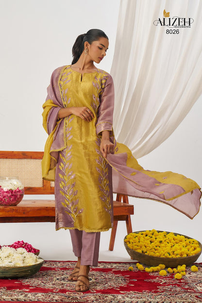 Phool Alizeh Crush Readymade Pant Style Suits Exporter India