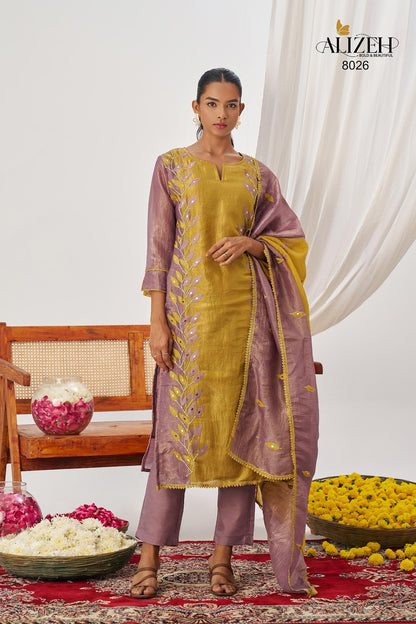 Phool Alizeh Crush Readymade Pant Style Suits Exporter India