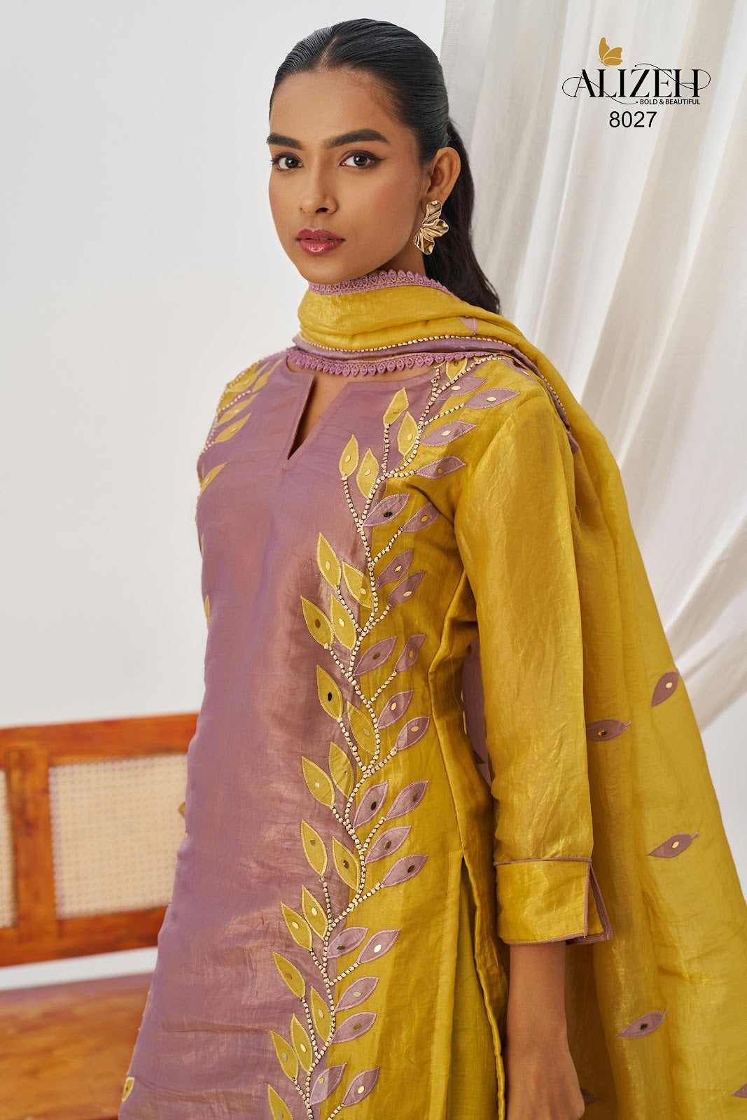 Phool Alizeh Crush Readymade Pant Style Suits Exporter India